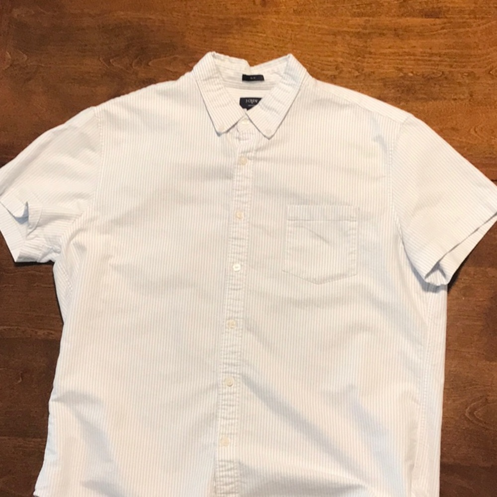 J. Crew | Men’s Oxford Short Sleeve Button Down | Slim |